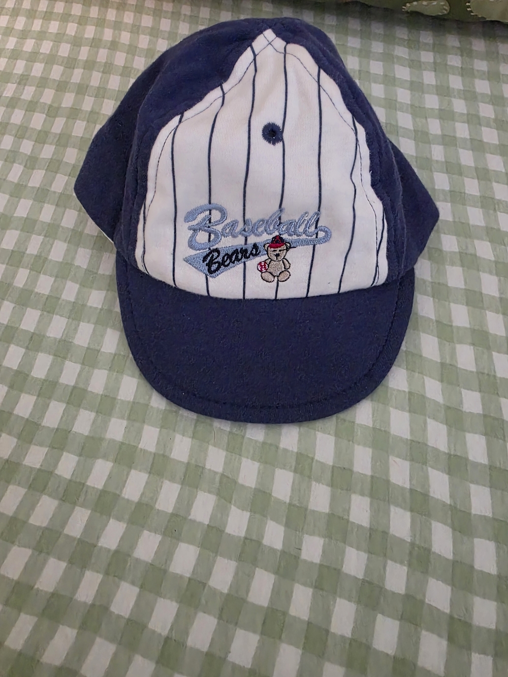Vintage Baby Baseball Bears Cap